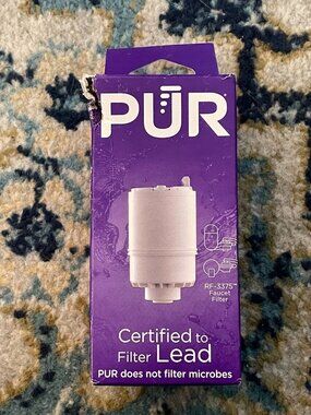 Genuine PUR Faucet Mount Water Filter Replacement 1-Pack RF-3375 Lead Removal